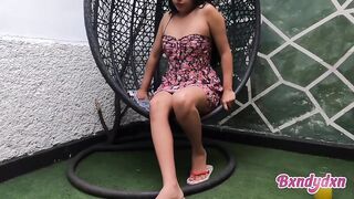 ? My majority intimate moment in the garden - Exclusive - Find the full version on Fancentro