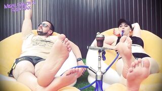 Lick Feet of Alpha Couple, Get Dose of Humiliations and Cum After Cum Countdown