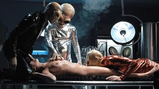 Aliens Gangbang Bukkake - Rissa May