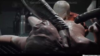 Aliens Gangbang Bukkake - Rissa May