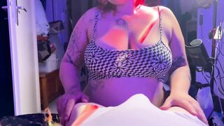 Rock Cutie Suck Her Trans Wife, Cum in Mouth