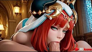 Nilou is greater amount than happy to let herself be banged by a big dick [AI]