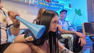 Argentina 2 Inglaterra 1: ¡Se nos descontroló el stream y terminamos cogiendo duro con Keila, Chavita y Fefo!