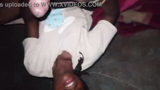 Ass-to-mouth with baby