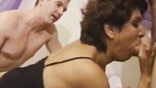 Exotic Wifey Gets Her 3-some!