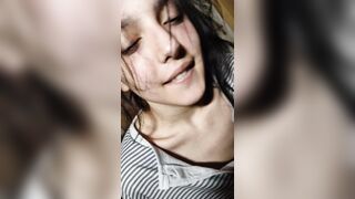 Agreeable teen cunt screwed and internal creampie in close-up