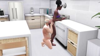 A man becomes obsessed with his fresh maid. The Sims 4