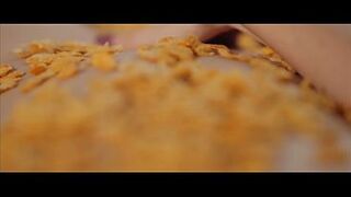I Spread My Vagina and Came So Hard Rolling Around in Cornflakes