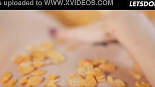 I Spread My Vagina and Came So Hard Rolling Around in Cornflakes