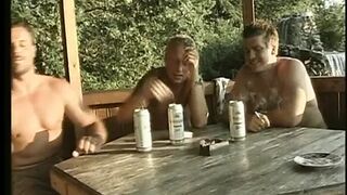Mature aged honeys ravaged by younger cocks by the spa