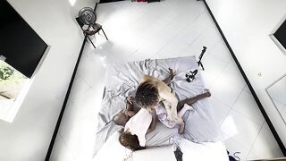 two lesbian beauties suck each other off and screw in front of me, I bang 'em both.