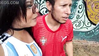 Spain fucks the magnificent Argentinian!! YOU can't miss it. She moans with irresistible pleasure