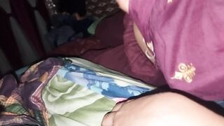 she playing my cock in midnight with her melons