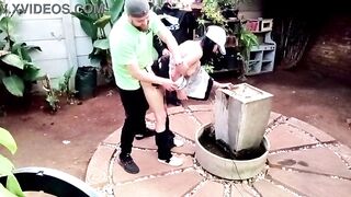 Almost got fired garden services f***** my wife
