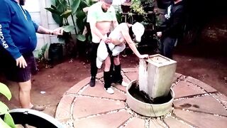 Almost got fired garden services f***** my wife