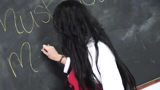 Kinky collegeboy punished for playing underneath his desk