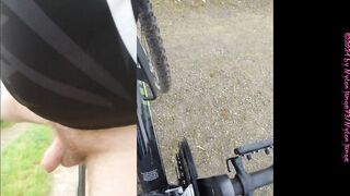Radfahren ohne Hose