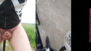 Radfahren ohne Hose