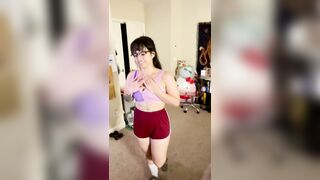 He Spied on My Workout and Bangs My Sweaty Vagina!
