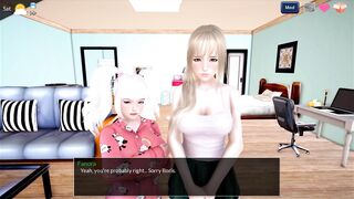 5 - Mythic Manor - two hot sexually excited roomates playing with her giant titties