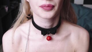 Anal-plug, collar and pov oral-sex-sex for my Corporalist! 4K Kira Loster