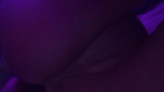 Lonely cutie plays with her thong in bed -- Onlyfans Teaser
