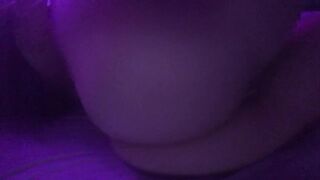 Lonely cutie plays with her thong in bed -- Onlyfans Teaser