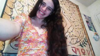 Unshaved Hippie Waits for Tummy Abdomen Butt Ass Anus Fart Farts Cheerful Whore Loves Flatulence Farting