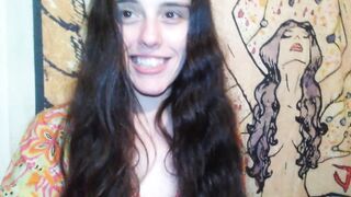 Unshaved Hippie Waits for Tummy Abdomen Butt Ass Anus Fart Farts Cheerful Whore Loves Flatulence Farting