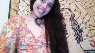 Unshaved Hippie Waits for Tummy Abdomen Butt Ass Anus Fart Farts Cheerful Whore Loves Flatulence Farting
