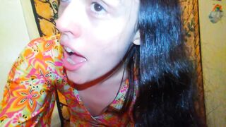 Unshaved Hippie Waits for Tummy Abdomen Butt Ass Anus Fart Farts Cheerful Whore Loves Flatulence Farting
