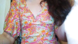 Unshaved Hippie Waits for Tummy Abdomen Butt Ass Anus Fart Farts Cheerful Whore Loves Flatulence Farting