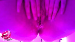 Cheeky Disrobe Entre, Oiled Titty Massage Main, Squirting Twat for Dessert