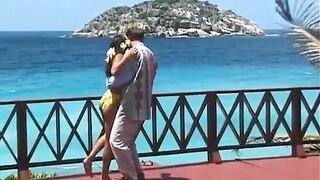 Small Brunette Gets Her Twat and Ass Fucked Outdoors