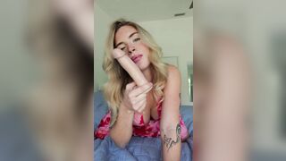 Blonde Tattooed Mama JOI - Be a Precious Hunk For Me