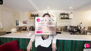 The barmaid Anna Polina wishes to play rough and take the lead in her bar