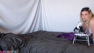 Moist maid takes her boss's hard penis in any hole