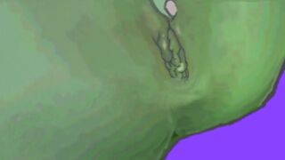 Rubbing hard clitoris til orgasm