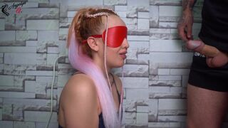 Cheated Step Sister in Fruit Game! This playgirl liked it! SURPRISE!