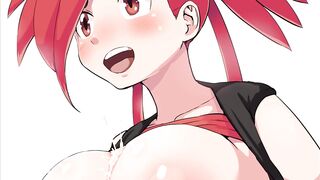 Pokémon Slutty Adventure Ch 4: Flannery (Hot Spring)