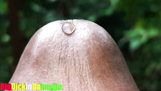 I Tease you by Playing with my Adorable Precum and Fingered my Rod Aperture Bizarre Close Up