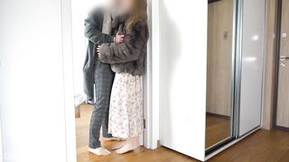 Quick ardent standing fuck with ideal playgirl in long dress - Otta Koi