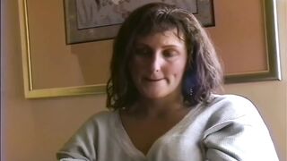 90s Shy Beauty Turns Wicked Obese Amature