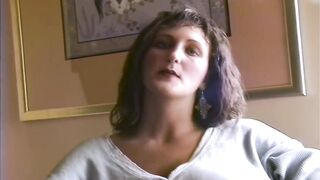 90s Shy Beauty Turns Wicked Obese Amature