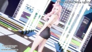Runeterra pop idol Seraphine performs a polished 3D routine set to I CAN'T STOP ME by TWICE