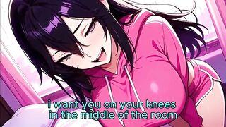 Miss Katie Wishes YOU To Deepthroat Her Strap-on Rod