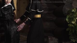 A Vicious Priest Wishes to Bang a Nun, Screwed a Cutie and Finished in Her
