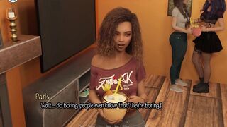 Elmwood University - Kissing the Hawt Black Hotty at the College Party