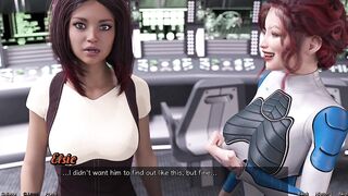 Stranded in Space - Lesbian Makeout Session