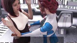 Stranded in Space - Lesbian Makeout Session